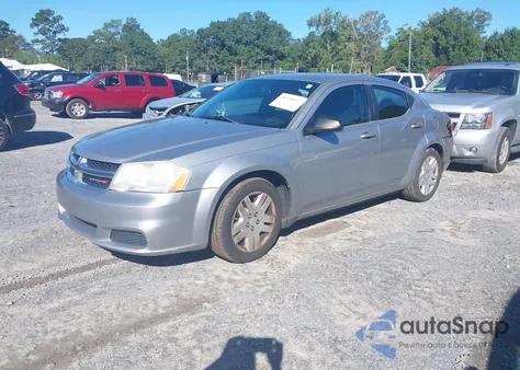 2013 Dodge Avenger Se from USA, damaged, VIN 1C3CDZAB3DN610963
